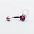 TN92 Navel Flat Zirconia Titânio ASTM F136 - Imagem 6