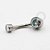 TN92 Navel Flat Zirconia Titânio ASTM F136 - Imagem 1