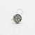 TN946 Topo Disco Cravejado CZ Push Pin Titânio ASTM F136 - Imagem 1