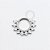 TN952 Segmento Frontal 8mm CZ Titânio ASTM F136 - Imagem 1