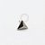 TN993 Topo Triângulo Liso Push Pin Titânio ASTM F136 - Imagem 1
