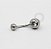 TS09 Navel Pedra Swarovski Titânio ASTM F136 - Imagem 1