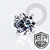 TT16 Topo Zirconia  Abaulado PronSet Push Pin Titânio Mill® - Imagem 1