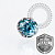 TT18 Topo Zirconia Aqua Disco  Push Pin Titânio Mill ® - Imagem 1