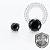 TT32 Topo Zirconia Black Rosca Titânio Mill® - Imagem 2