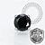 TT32 Topo Zirconia Black Rosca Titânio Mill® - Imagem 1