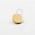 TN1010 Topo Disco Chapa 1.6mm Titânio PVD Gold - Imagem 1