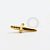 TN1024 Topo Adaga Titânio PVD Gold - Imagem 1
