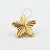 TN1048 Topo Estrela Texturizada Titânio PVD Gold - Imagem 1