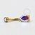 TN1090 Navel Gota Zircônia Titânio PVD Gold - Imagem 2