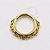 TN1092 Segmento 8mm Corrente Titânio PVD Gold - Imagem 1