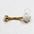 TN1117 Navel Pedra Opala Titânio PVD Gold - Imagem 1