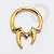 TN1351 Segmento Drácula Titânio PVD Gold - Imagem 1
