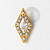 TN1544 Topo Diamond CZ Titânio PVD Gold - Imagem 1