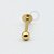 TN563 Labret Titânio PVD Gold - Imagem 1