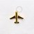 TN882 Topo Avião Liso Titânio PVD Gold - Imagem 1