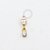 TN988 Topo Navete Vertical Pingente CZ Titânio PVD Gold - Imagem 1