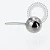 TN2181 Topo Esfera 3mm Push Pin Titânio ASTM F136 - Imagem 1