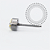 TN2185 Topo Navete CZ Amarela Push Pin Titânio ASTM F136 - Imagem 2