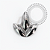 TN2192 Topo Clover Push Pin Titânio ASTM F136 - Imagem 1