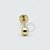 OR07 Labret Tradicional 8mm Ouro 18K - Imagem 1