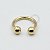 OR90 Ferradura Tradicional 10mm Ouro 18K - Imagem 1