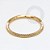 TN1184 Segmento  Cravejado Inca Titânio PVD Gold - Imagem 1