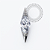 TN2360 Topo Marquise CZ Navete Titânio ASTM F136 - Imagem 1
