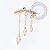 OR106 Microbell Cluster CZ Pingente Navetes Ouro 18K - Imagem 1