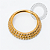 TN2431 Segmento 3 Degraus  CZ Titânio PVD Gold - Imagem 3