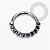 TN2462 Segmento  CZ Frontal Black Titânio ASTM F136 - Imagem 1