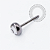 TT79  Topo Pedra Cristal  2.7mm Push Pin Titânio Mill® - Imagem 2