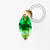 OR112 Microbell Navete Zirconia 8mm Ouro 18k - Imagem 2