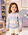 Blusa Infantil Tricot Degradê Candy Colors - Imagem 1