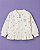 Jaqueta Infantil Bomber Off White Estampada - Imagem 2