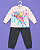 Conjunto Infantil Moletom Rosa Parque Diversões - Imagem 3