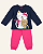 Conjunto Infantil Gatinhos Azul Marinho e Pink - Imagem 3