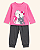 Conjunto Infantil Gatinho Rosa e Cinza - Imagem 3