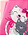 Conjunto Infantil Gatinho Rosa e Cinza - Imagem 2