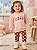 Conjunto Infantil Feminino Kyly Soft Rosa - Imagem 1