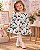 Vestido Infantil Kyly Manga Longa Borboletas - Imagem 1