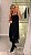 Vestido midi Anabela preto - Imagem 3