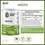 MATCHA EM PO CHA VERDE -OCEAN DROP - L-TEANINA CAMELLIA SINENSIS -125G - Imagem 3