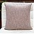 Almofada em Linho Liso Mesclado Rose 52x52 – Aurora - Imagem 3