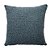 Almofada em Bouclé Liso Azul 52x52 – Azzura - Imagem 2