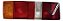 Par Lanterna Escort Original Trw ( Polimatic ) 87 / 92 Tric. Ambos Lados Tricolor - Imagem 10