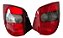 Par Lanterna Traseira Fumê Palio G1 96 / 00 Cibie Logo Fiat Ambos Lados Fumê - Imagem 8