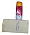 Lanterna Traseira D20 Bonanza Original Arteb Logo Gm Direito/passageiro Tricolor Logo Gm - Imagem 1