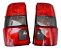 Par Lanterna Traseira Vw Santana Quantum Original Cibié Fume Ambos Lados Fumê - Imagem 1