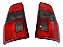 Par Lanterna Traseira Vw Santana Quantum Original Cibié Fume Ambos Lados Fumê - Imagem 4